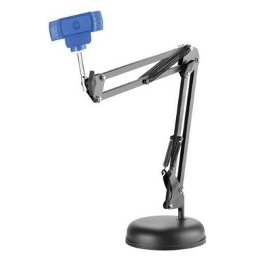 Imagem de Suporte Mesa, Pedestal Articulado p/ Câmera Webcam, Ring Light, Ilumin