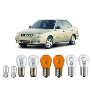 Imagem de Lampadas traseira accent 1995 96 97 98 99 2001 - VELOX TIGER CINOY TEC