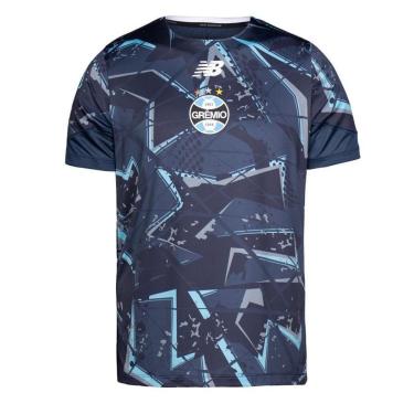 Imagem de Camiseta Masculina New Balance Grêmio Pré Jogo 2026 Marinho-Masculino
