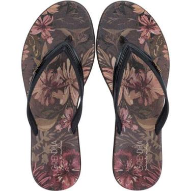 Imagem de Chinelo De Dedo Grendha Rara Feminino, Preto, 36