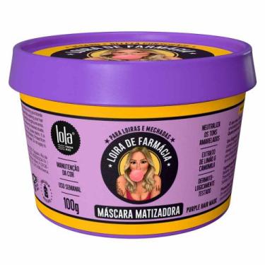 Imagem de Máscara Matizadora Lola From Rio Loira de Farmácia, 100g