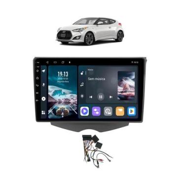 Imagem de Kit Multimídia Veloster 9 Pol Android Carplay 2/64GB - ADAK 2964-G2