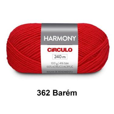 Imagem de Lã Fio Harmony 100g 240m Novelo - Tricô e Crochê - CÍRCULO, 362 - Baré