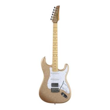 Imagem de Guitarra Seizi Fun Katana Musashi HSS Desert Gold Sparkle