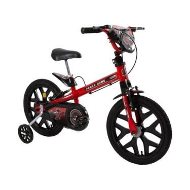 Imagem de Bicicleta Aro 16 Power Game Pro Vermelha - Bandeirante 3076 - Bandeira