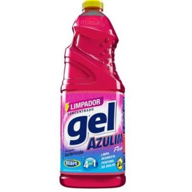 Imagem de Desinfetante Concentrado Gel 2Kg Floral Azulim - Start