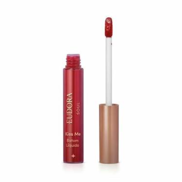 Imagem de Batom Líquido Eudora Soul Kiss Me Semi Matte 5,2ml - keila amaral, Nud