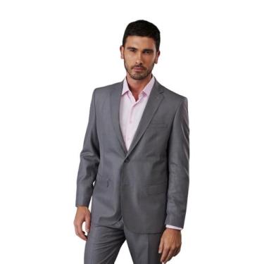 Imagem de Terno Slim Delucca Cinza, 48