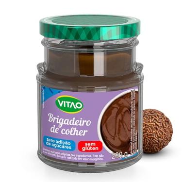 Imagem de VITAO Brigadeiro de Colher Zero Açúcar 200g – Sem Glúten, Textura Cremosa