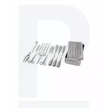 Imagem de Kit Odontológico 22 Peças Utilizado em procedimentos odontológicos - n