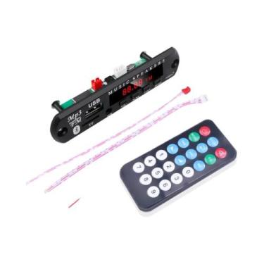 Imagem de Placa Decodificadora De Áudio Sem Fio Bluetooth USB TF Para Rádio Auto