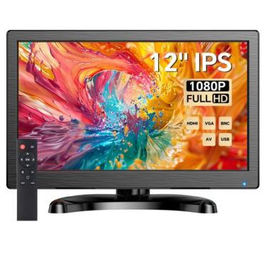Imagem de Monitor CCTV Eyoyo de 12 polegadas 1920x1080P Mini LED IPS HDMI VGA