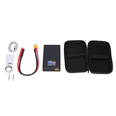 Imagem de Eujgoov Mini máquina de solda por pontos de bateria DIY soldador de ponto portátil recarregável com tela LCD 100-240V SQ‑SW2 (plugue EUA)