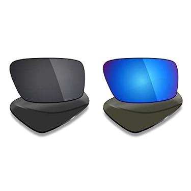 Imagem de 2 pares de lentes polarizadas de substituição da Mryok para óculos de sol Oakley Twitch – Opções