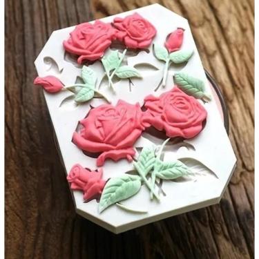 Imagem de Molde De Silicone Rosas