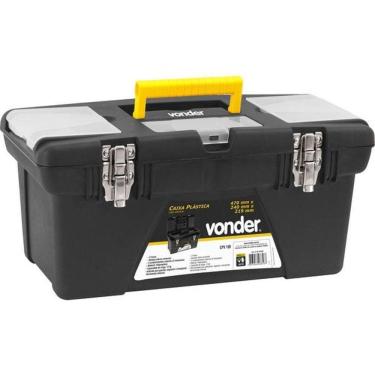 Imagem de Caixa Plástica Para Ferramentas Baú 470X240X219Mm Com Bandej