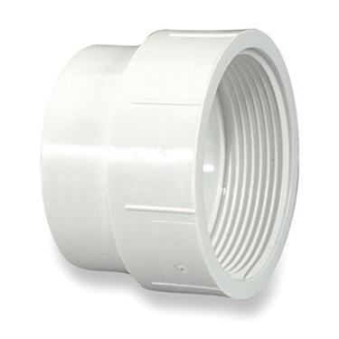 Imagem de Adaptador de limpeza DWV de PVC Spigot FNPT x 6"