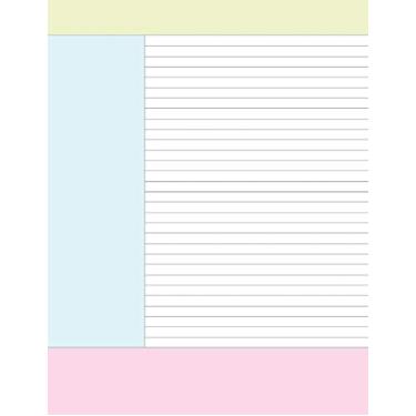 Imagem de Notebook Paper: Student Note Paper for Taking Study Notes: Large 8.5 x 11 inch-150 Pages-Softcover