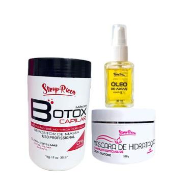 Imagem de Mascara Botox Capilar Organic E Mascara Hidratação Pos Quimica E Oleo