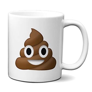 Imagem de Caneca Engraçada Cocozinho Emoji Whats App