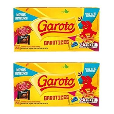 Imagem de Kit C/2 Caixas De Bombom 250g Garoto