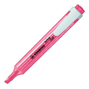 Imagem de Marca Texto – STABILO Swing Cool – Caixa com 10 unidades – Vermelho