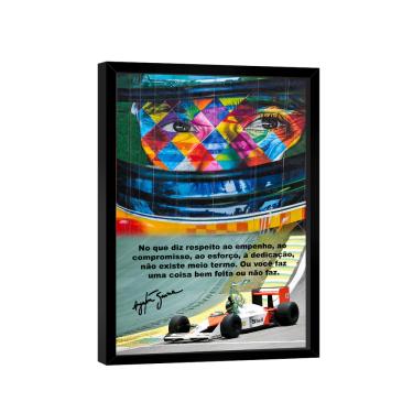 Imagem de Quadro Senna -- BR ARTES