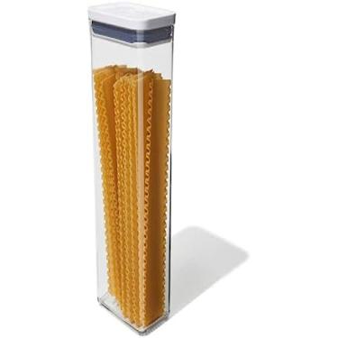 Imagem de Recipiente Pop OXO Good Grips 11234400MLNYKNEW – Armazenamento hermético de alimentos – 3,7 litros para cereais e mais, transparente