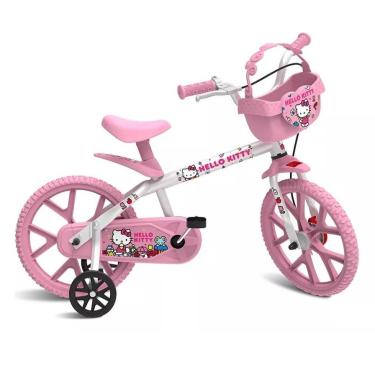 Imagem de Bicicleta Aro 14 Hello Kitty - Bandeirante