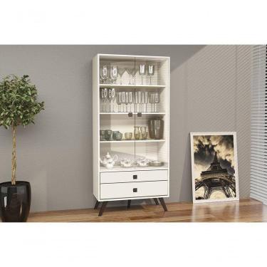 Imagem de Cristaleira - 2 Portas 2 Gavetas - Movelbento