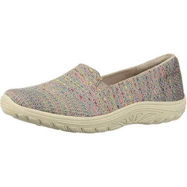 Imagem de Skechers Mocassim feminino Reggae Fest-Wicker, Cinzento-acastan, 38