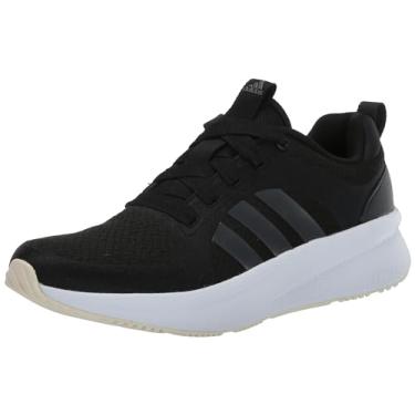 Imagem de adidas Tênis feminino Edge Lux 6, Núcleo preto/carbono/branco, 7.5