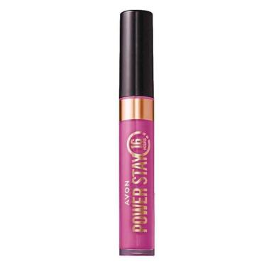 Imagem de Avon Batom Líquido Power Stay Roxo Orquídea - 6Ml