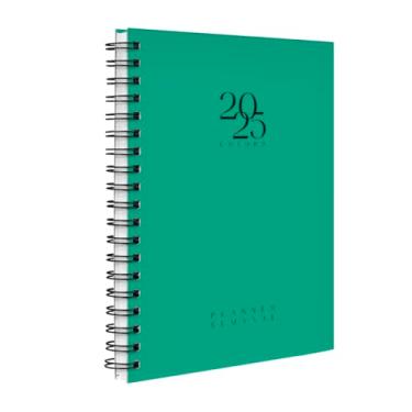 Imagem de Agenda Planner Semanal 2025 Spot Colors Verde