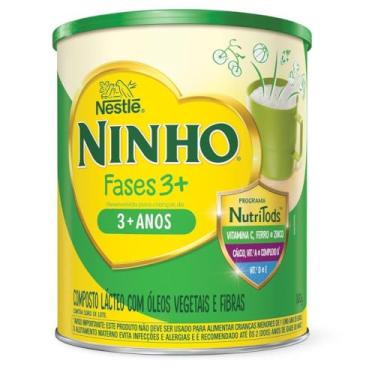 Imagem de Ninho - Composto Lácteo Fases 3+, 800g