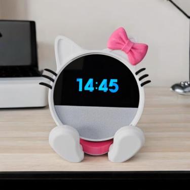 Imagem de Suporte Alexa Echo SPOT Hello Kitty - Escultura, Presente, decoração criativa, Amazon