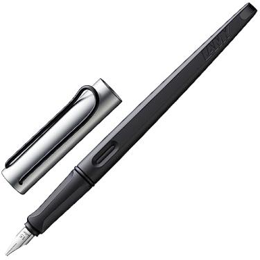 Imagem de Lamy Joy AL - Caneta-tinteiro de caligrafia com aderência ergonômica e ponta de aço polido na largura da linha 1,1 mm - Caneta-tinteiro de caligrafia com ponta de fita - incl. cartucho de tinta T 10