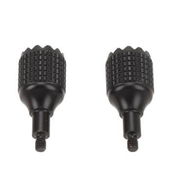 Imagem de Varas do Controlador do Zangão, Varas do Joystick do Controlador do Zangão da Liga de Alumínio Balancins Ergonômicos do Polegar Com Serrilhamento Antiderrapante para Avata 1 2