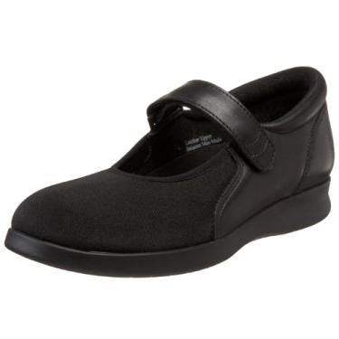Imagem de Drew Shoe Feminino Bloom II, Couro preto/elástico, 5.5