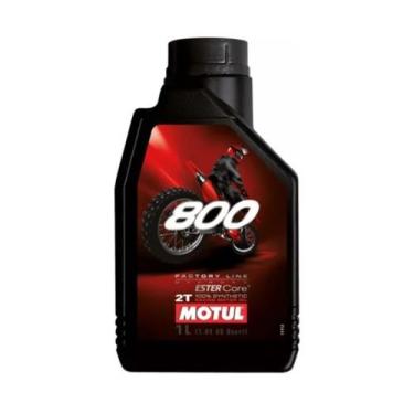 Imagem de Óleo lubrificante Motul 800 2t Factory Line Off Road  1 Litro - Motul