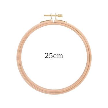 Imagem de Bastidor de Madeira para Bordado Nurge com Tarracha 25cm