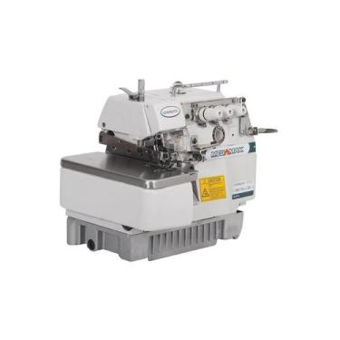 Imagem de Máquina de Costura Overlock 3 Fios c/ Embutidor de Corrente - Megamak