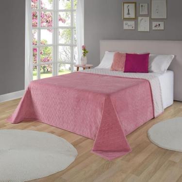 Imagem de Cobertor Avulso Casal com efeito Pele de Carneiro - Chamber Sherpa Ros