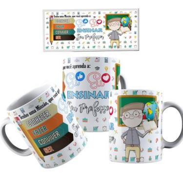 Imagem de Canecas de Porcelana Branca Personalizadas Profissões 8 - Estampa Subl