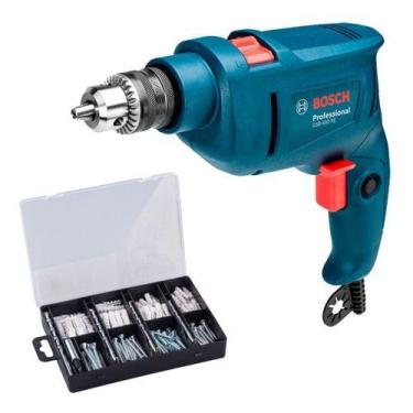 Imagem de Furadeira Impacto Bosch Gsb 450 Re Kit Fixação Brocas 220v, 220V
