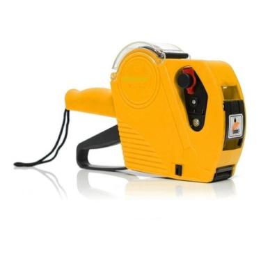 Imagem de Aparelho Etiquetadora Maquina Rotula Preços numeros  Amarelo - H-Ng sh