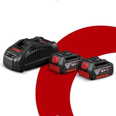 Imagem de Combo 2 Baterias Gba18V 4,0Ah E Carregador Gal 1880Cv Bosch
