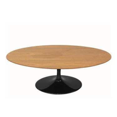 Imagem de Mesa de Jantar Tulipa Saarinen Oval 244x137 cm Tampo Freijó - Linn Sho