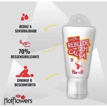 Imagem de REBELDE SEM CALÇA- inibe o desconforto anal - D.AMOR