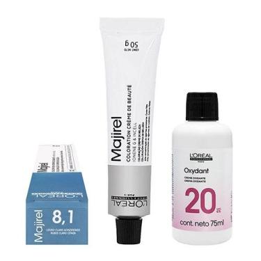 Imagem de Loreal Coloração Majirel 8.1 Louro Claro Acinzentado 50g + Oxi 20v - L